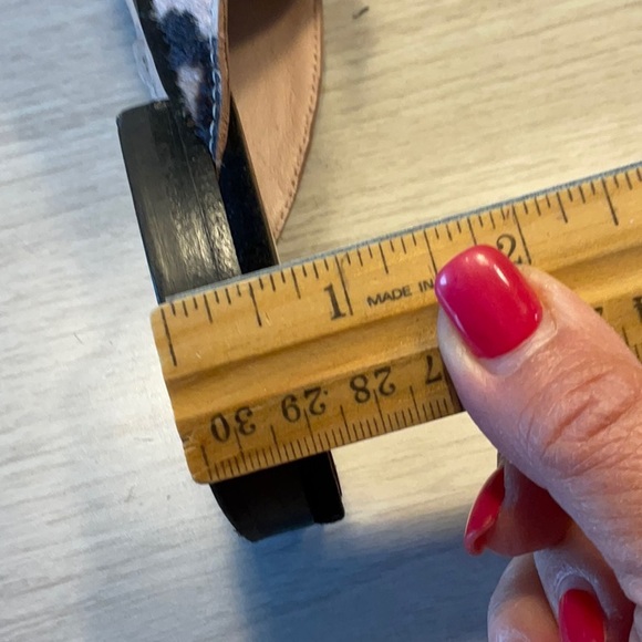 Kate Spade Cece Too Calf Hair Leopard Print Mules Brown Black - Size 7 Medium - Picture 12 of 16